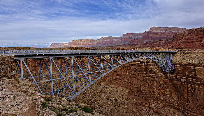 Mountain Wall Art featuring the photograph Navajo Bridge by Steve L'Italien