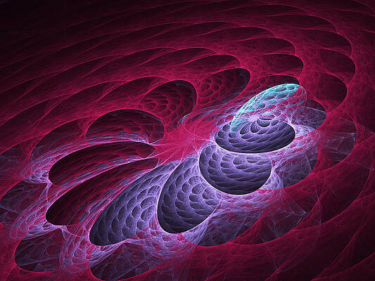 Modern Wall Art featuring the digital art Nestled by Vic Eberly