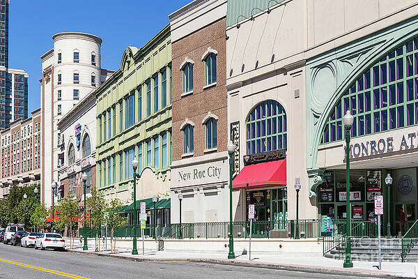 Wall Art featuring the photograph New Roc City I by Clarence Holmes