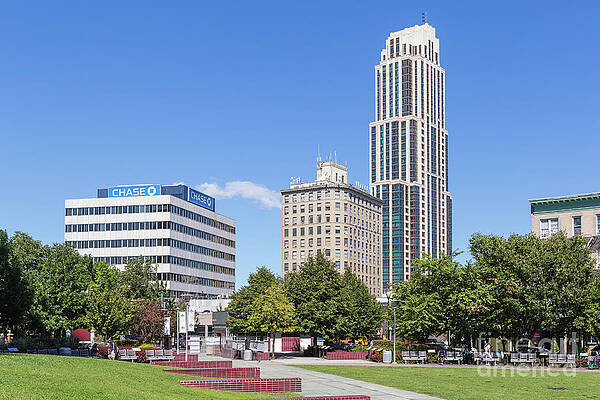 Wall Art featuring the photograph New Rochelle Skyline I by Clarence Holmes
