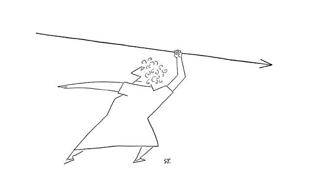 Woman with Arrow Wall Art