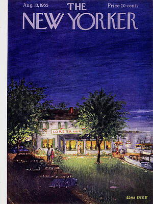 Evening at the Lobster Inn Painting