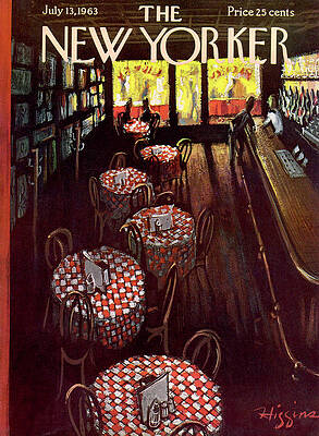 Cozy Evening in a Bistro Painting