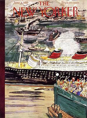 Cruise Departure Festivities Painting