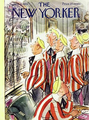 Alumni Reunion on a Rainy Day Painting