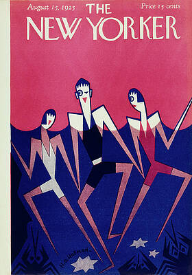 Vintage New Yorker Cover 1925 Wall Art