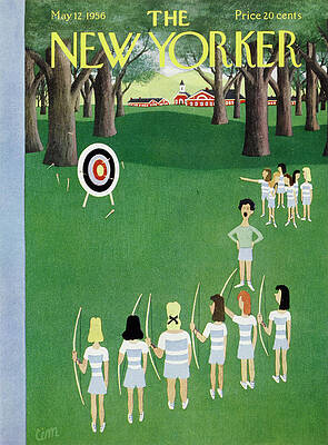 Archery Class in the Park Painting