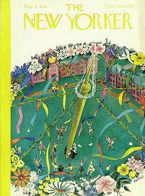 May Day Celebration at the Park Painting