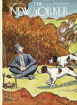 Wall Art featuring the painting New Yorker November 8 1941 by Peter Arno