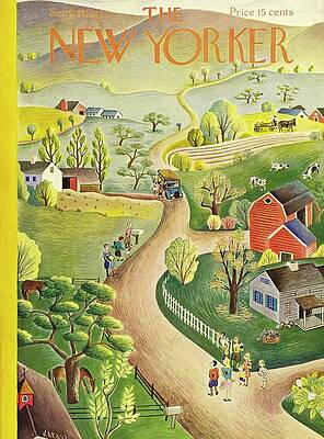 Charming Countryside Scene Wall Art