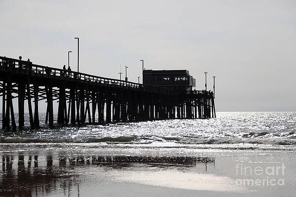 California Wall Art featuring the photograph Newport Pier by Paul Velgos