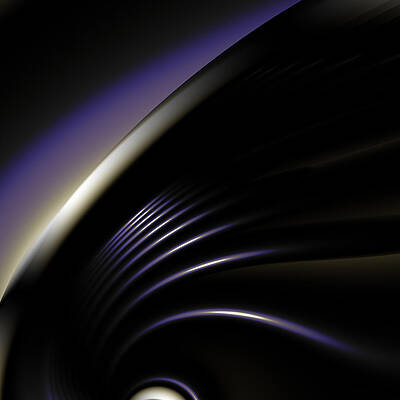 Modern Wall Art featuring the digital art Nocturne 2 by Vic Eberly