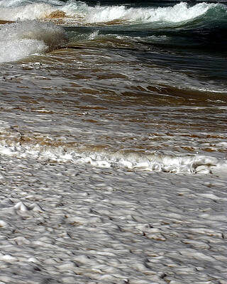 Wall Art featuring the photograph North Beach Oahu I by Kenneth Campbell