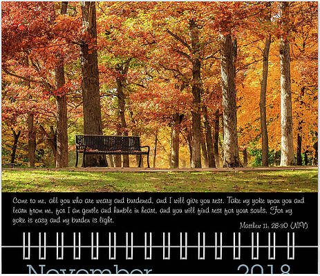 Inspirational Photograph - November Inspirational Preview by Joni Eskridge