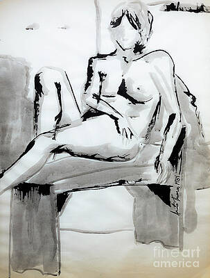 Nude At Rest by Anita Thomas