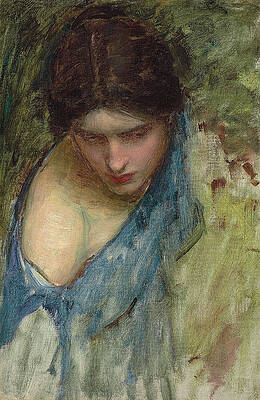 Nymphs Finding the Head of Orpheus by John William Waterhouse