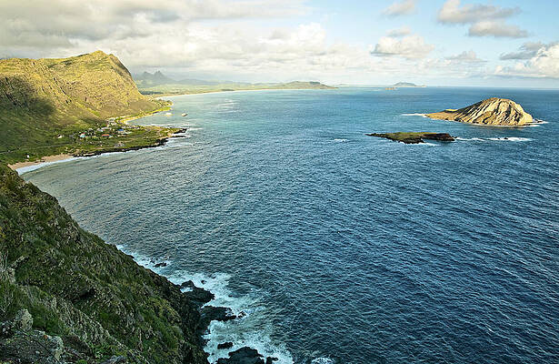 Hawaii Photograph - Oahu First Light by Steven Sparks