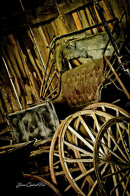 Wall Art featuring the photograph Old Carriage by Joann Copeland-Paul