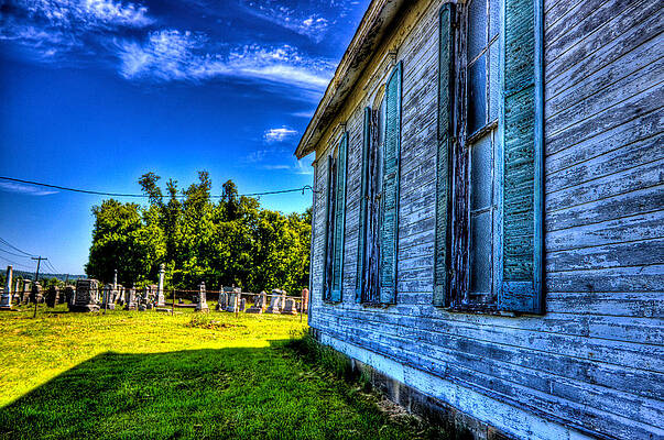 Architecture Wall Art featuring the photograph Old Cemetary by Jonny D
