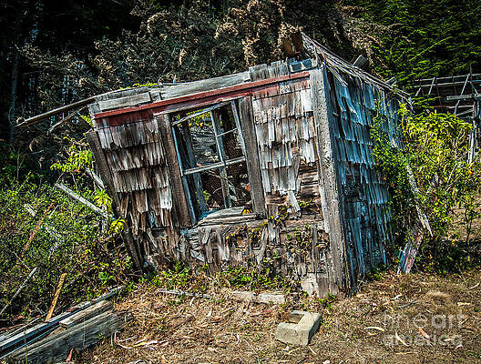 California Photograph - Old House Fort Ross Sonoma County California by Blake Webster