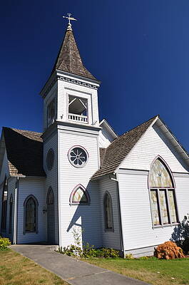 Washington Photograph - Old Methodist Church by C Thomas Cooney