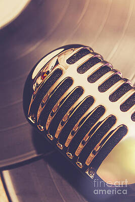 Music Wall Art featuring the photograph Old Radio Nostalgia #1 by Jorgo Photography