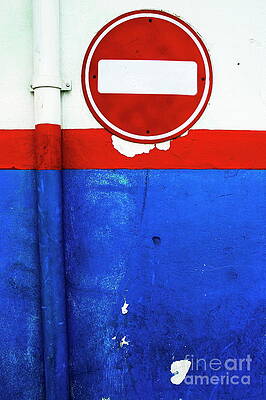 City Photograph - 'One Way' Street Sign by Sami Sarkis Photography