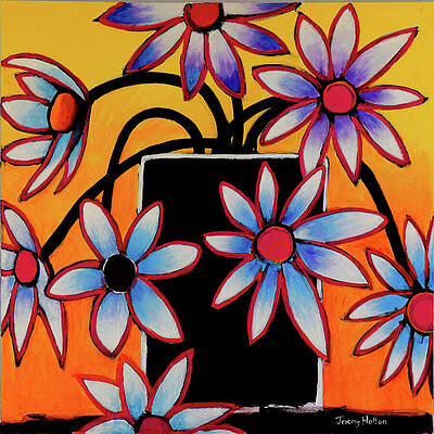 Red Painting - Only For You by Jeremy Holton