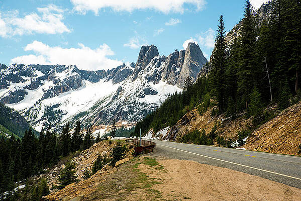 Washington Photograph - Open SR 20 At Washington Pass by Tom Cochran