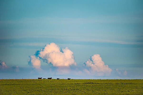 Cloud Photograph - Open Range Horizon by Jeff Phillippi