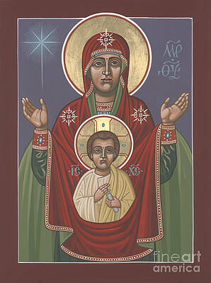 Our Lady Of The Sign 237 Print