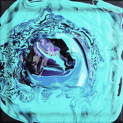 Textured Wall Art featuring the painting Overflow by Madeleine Arnett