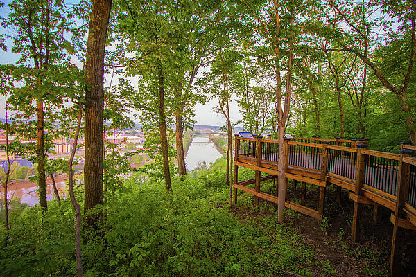 Wall Art featuring the photograph Overlook At Boreman by Jonny D