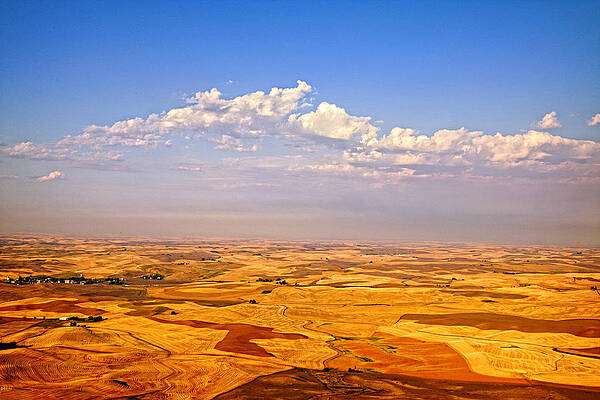 Sky Photograph - Palouse Clouds by Mary Jo Allen
