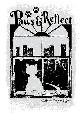 Paws and Reflect by Artistic Duo Katt and Shain