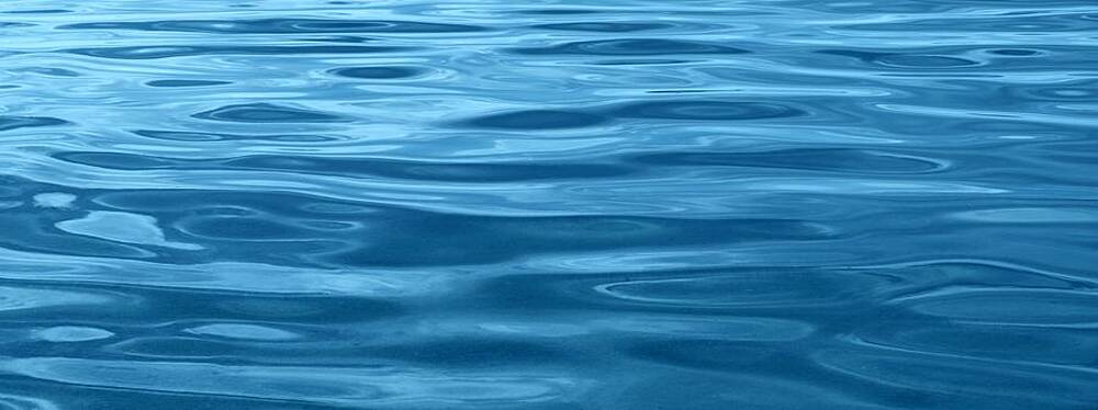 Water Wall Art featuring the photograph Peaceful Blue by Steven Robiner