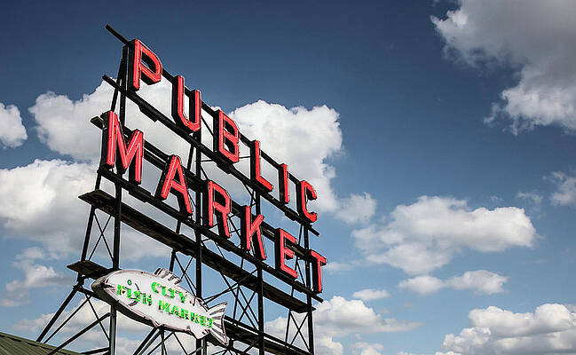 Photograph - Pike Place Market by Ed Clark