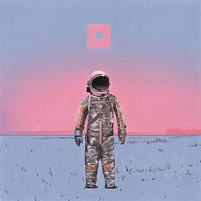 Pink Square by Scott Listfield