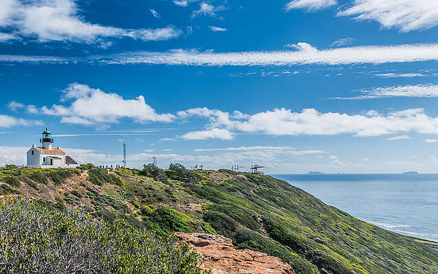Wall Art featuring the photograph Point Loma And Beyond - California Coast Photograph by Duane Miller