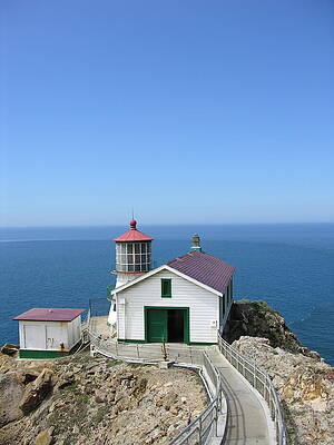 California Wall Art featuring the photograph Point Reyes Lighthouse by C Thomas Cooney