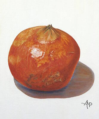 Realistic Pomegranate Still Life Wall Art