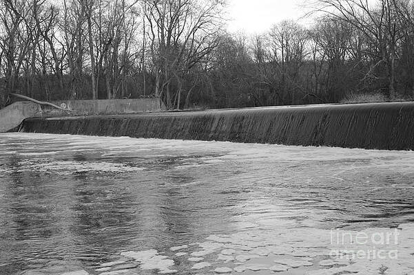 Wall Art featuring the photograph Pompton Spillway In January by Christopher Lotito