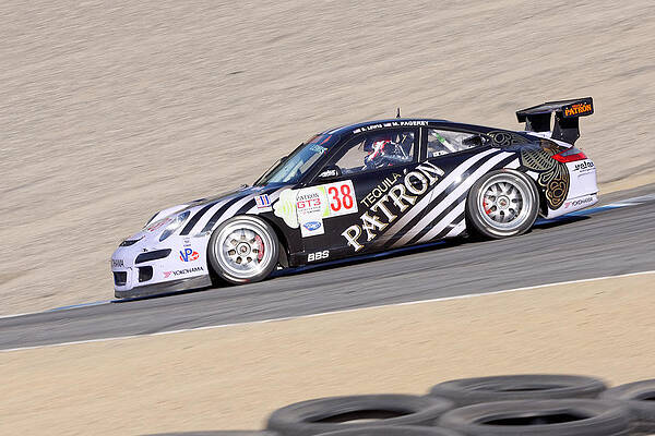 America Photograph - Porsche 911 GT3 - Laguna Seca Raceway by Darin Volpe