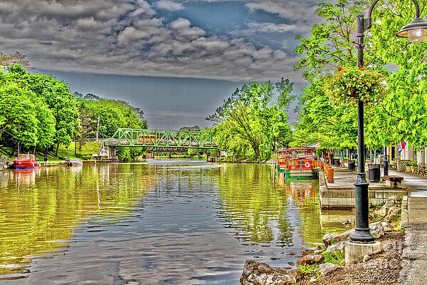 Architecture Wall Art featuring the photograph Port Of Pittsford, NY by William Norton