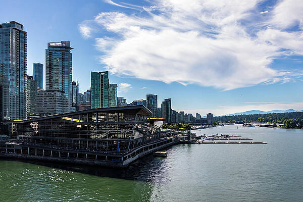 Sky Photograph - Port Of Vancouver by Ed Clark