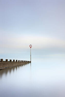 Minimalist Wall Art featuring the photograph Portobello Long Exposure by Grant Glendinning