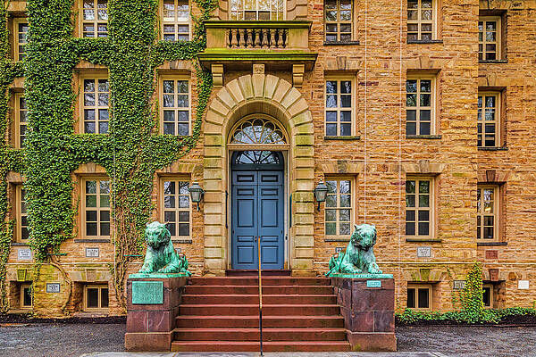 Usa Wall Art featuring the photograph Princeton University Nassau Hall by Susan Candelario