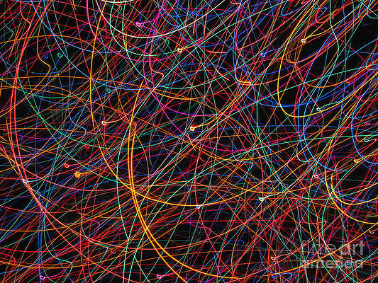 Color Wall Art featuring the photograph Prismatic Fireflies by Rick Locke - Out of the Corner of My Eye