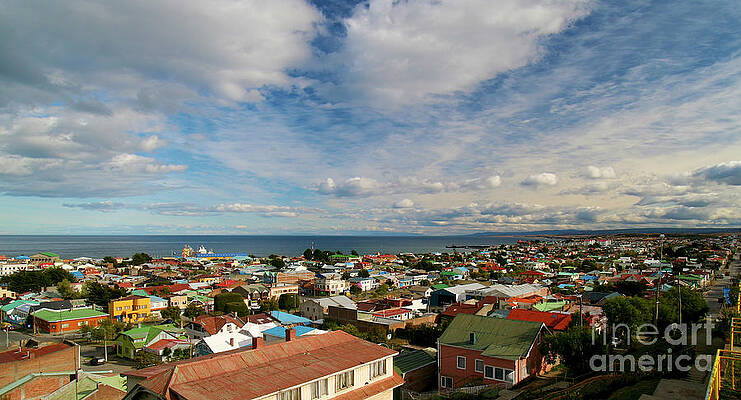 Summer Photograph - Punta Arenas, Chile by Bruce Block