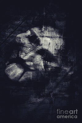 Wall Art featuring the photograph Puppet Mask Behind The Veil by Jorgo Photography